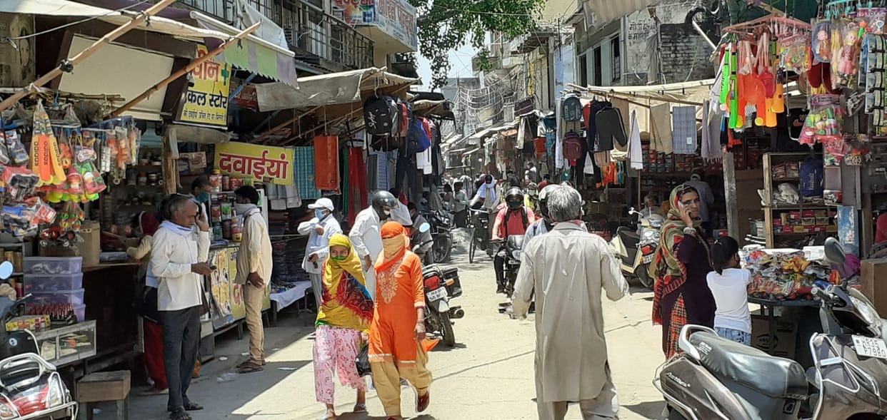 shops will open in the city on the right for 1 day and on the left on the second day