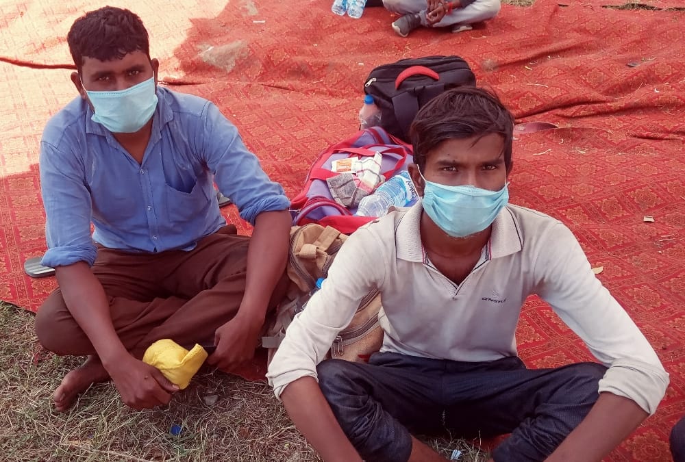 conditions of people coming back from ludhiana, delhi and bengaluru 