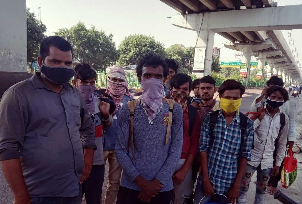 conditions of people coming back from ludhiana, delhi and bengaluru 