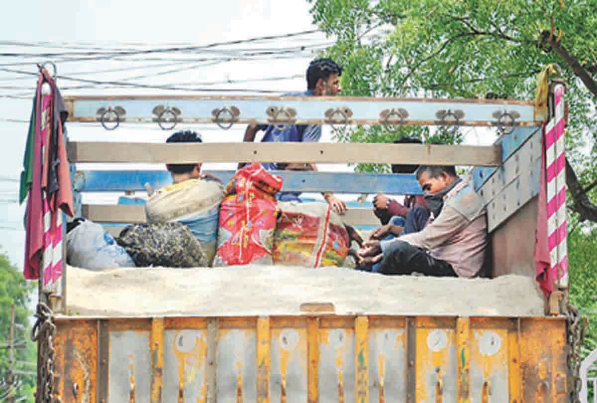 Embarrassing: Three to three thousand loaded into trucks, landed in the middle