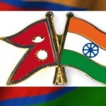 india-nepal flag