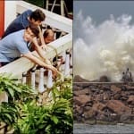 आम के पेड़ को रस्सी के सहारे संभालते दादा