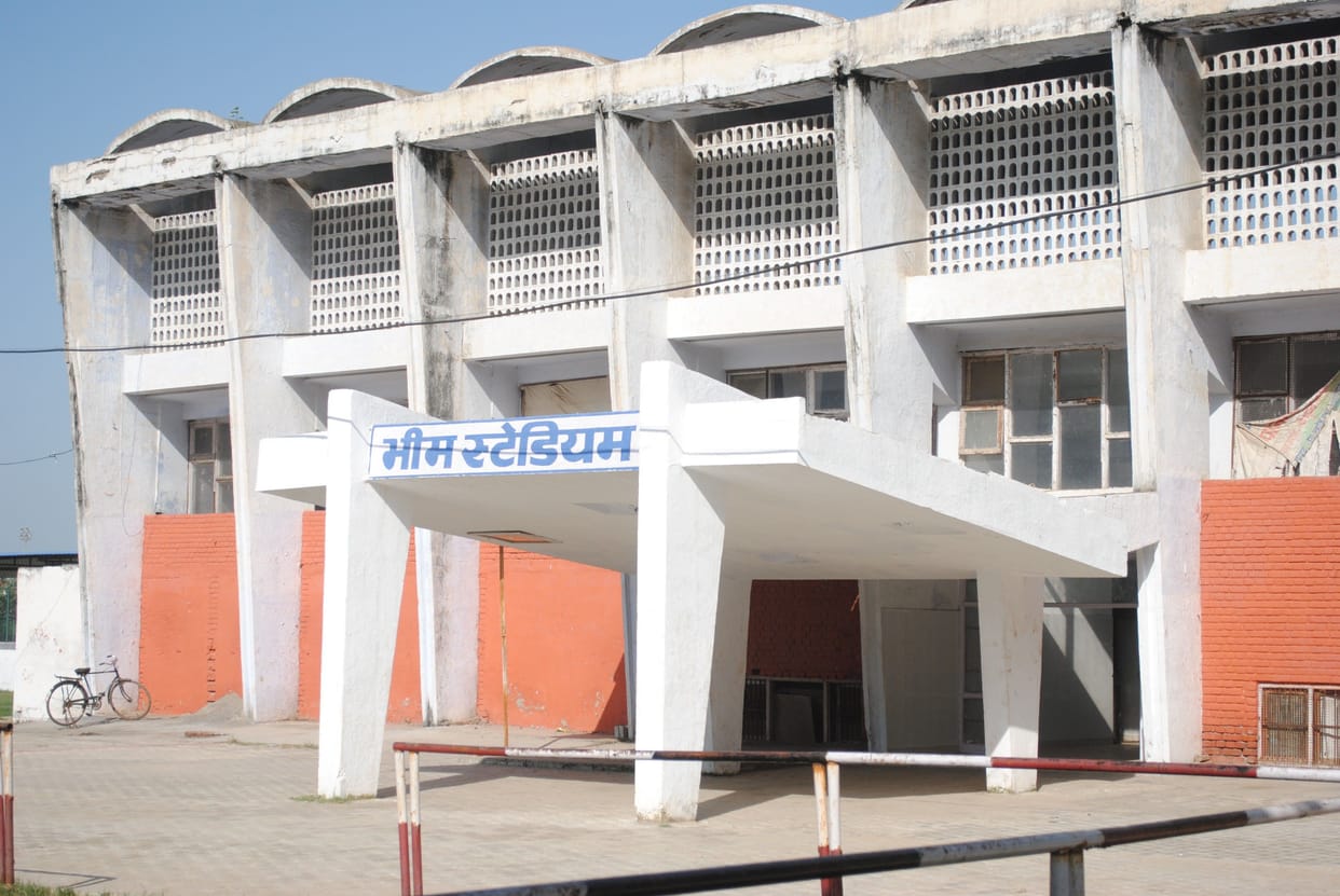 Bhim stadium open, players will be able to practice.