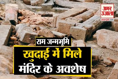 Ancient idols remains found in Ayodhya during leveling of land at Ram Temple construction site