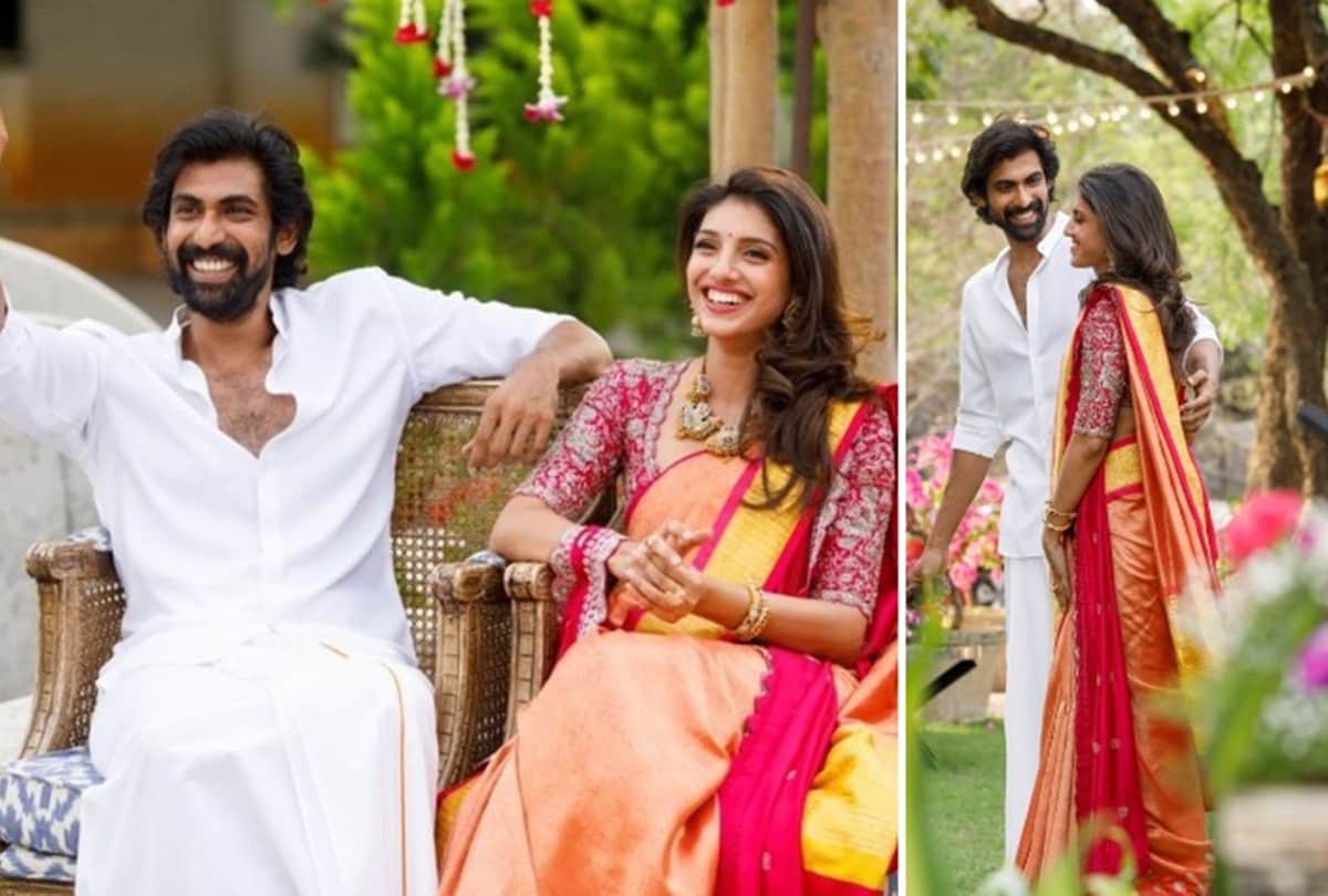 Rana Daggubati and entrepreneur Miheeka Bajaj  tie the knot today Mehndi Ceremony