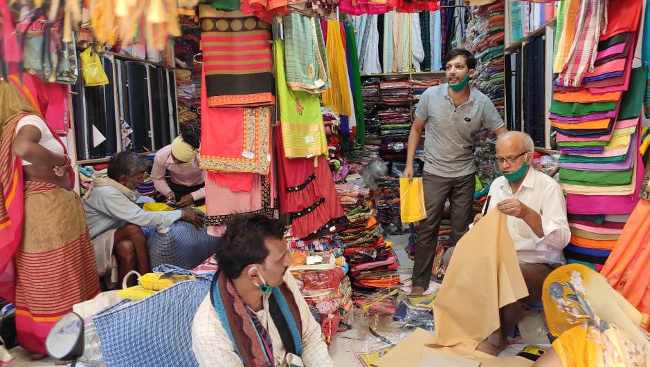 Lalitpur market open people happy