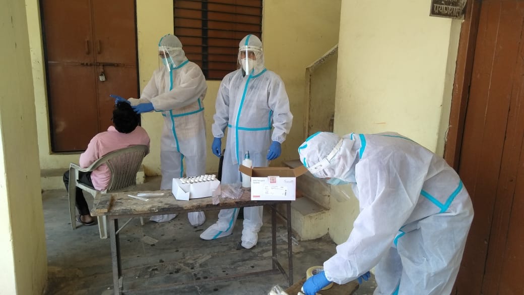 Nodal officer tested quarantine centers