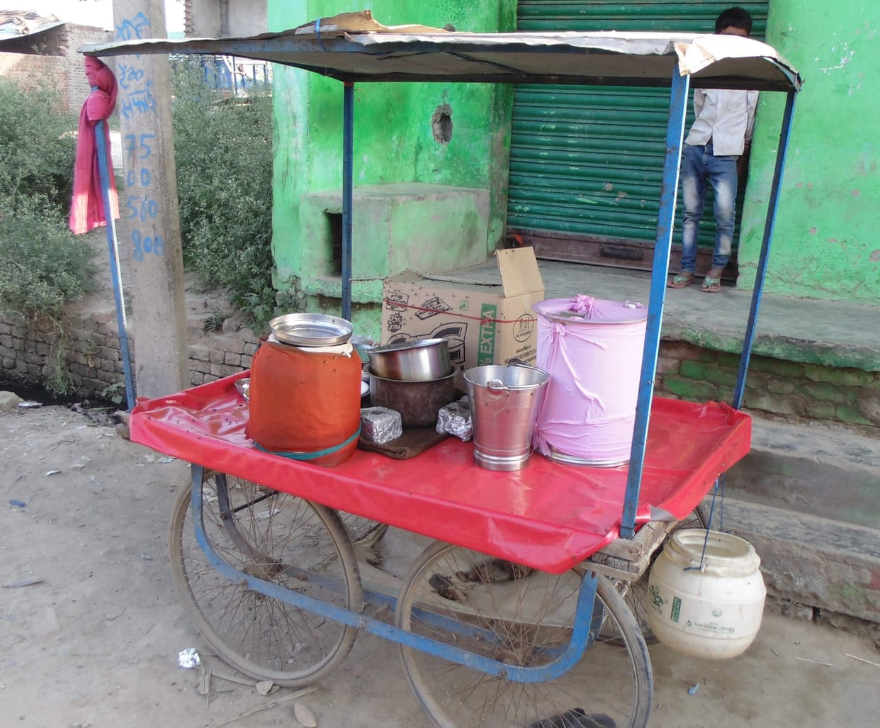 murder for golgappe in sambhal bahjoi