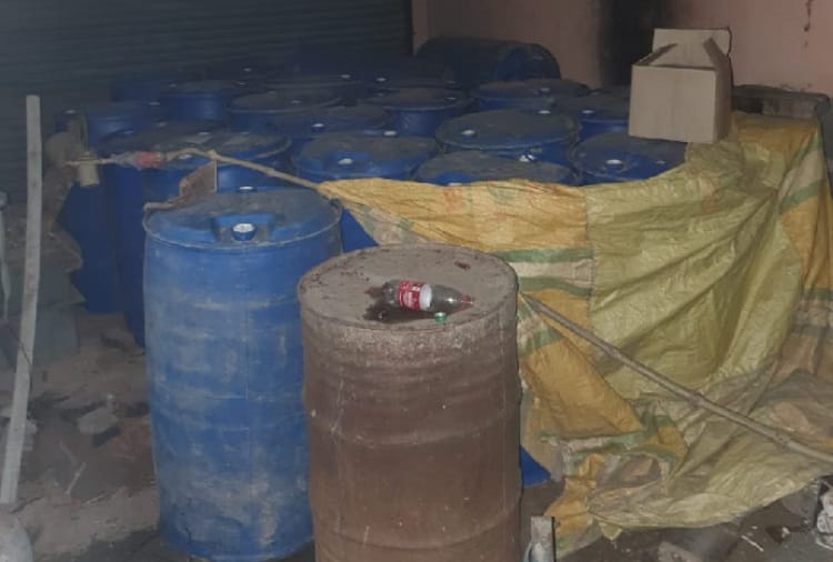 illegal wine and Chemical Recovered from Patiala