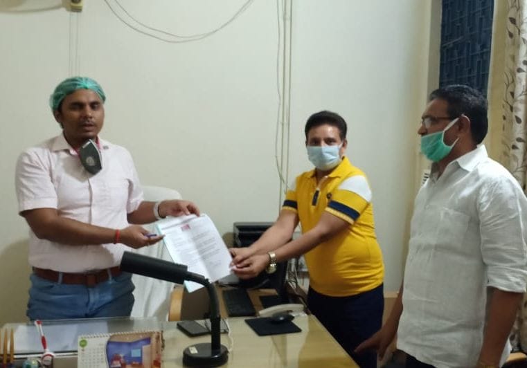 ADM send letter to dm in unnao