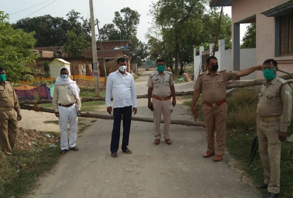 Village sealed and closed shop due to found Corona patient in gorakhpur