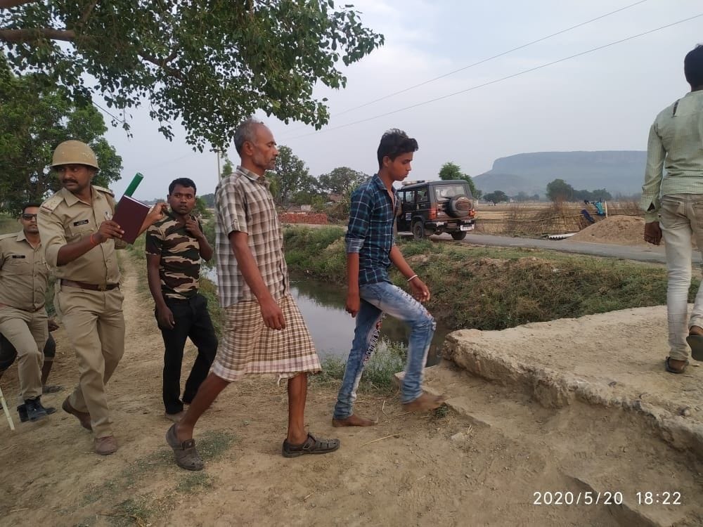 in the village lakhanpur of korao a man murdered by beating
