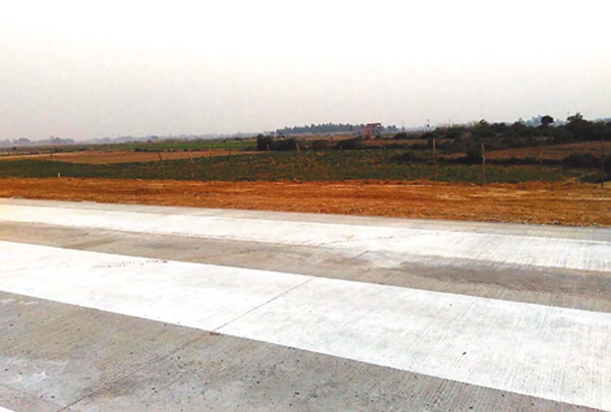 Civil aviation secretary inspects airstrip expansion in Jammu Kashmir
