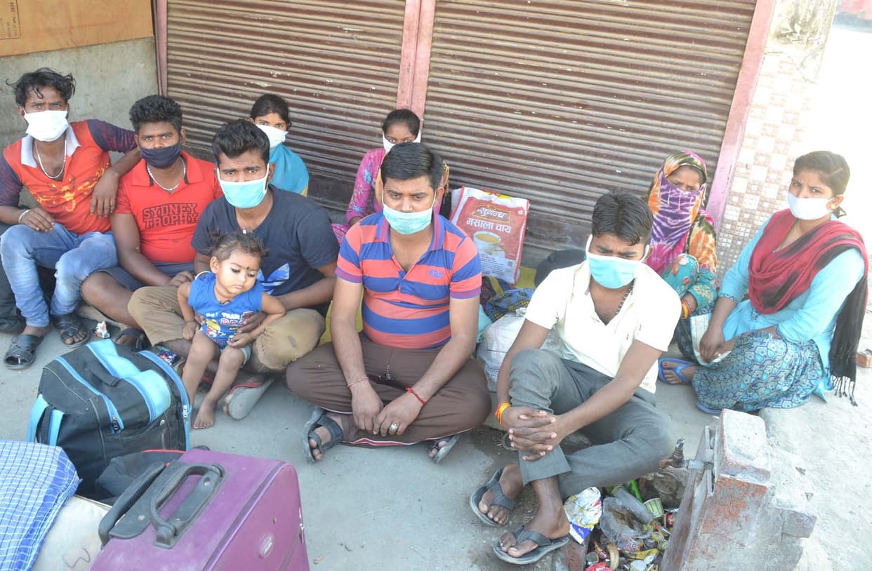 Cut all night near roadways bus stand