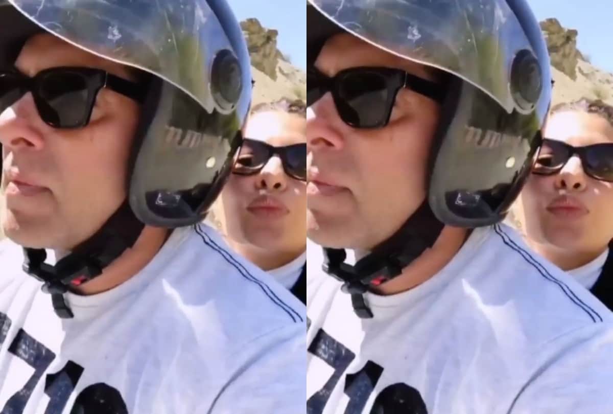 lockdown salman khan jacqueline fernandez bike riding video goes viral