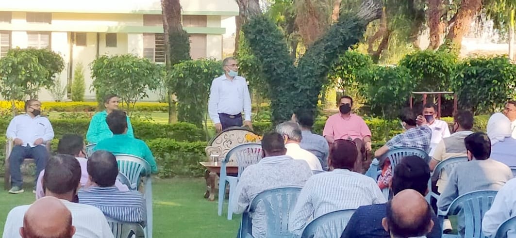 Sugarcane survey training given