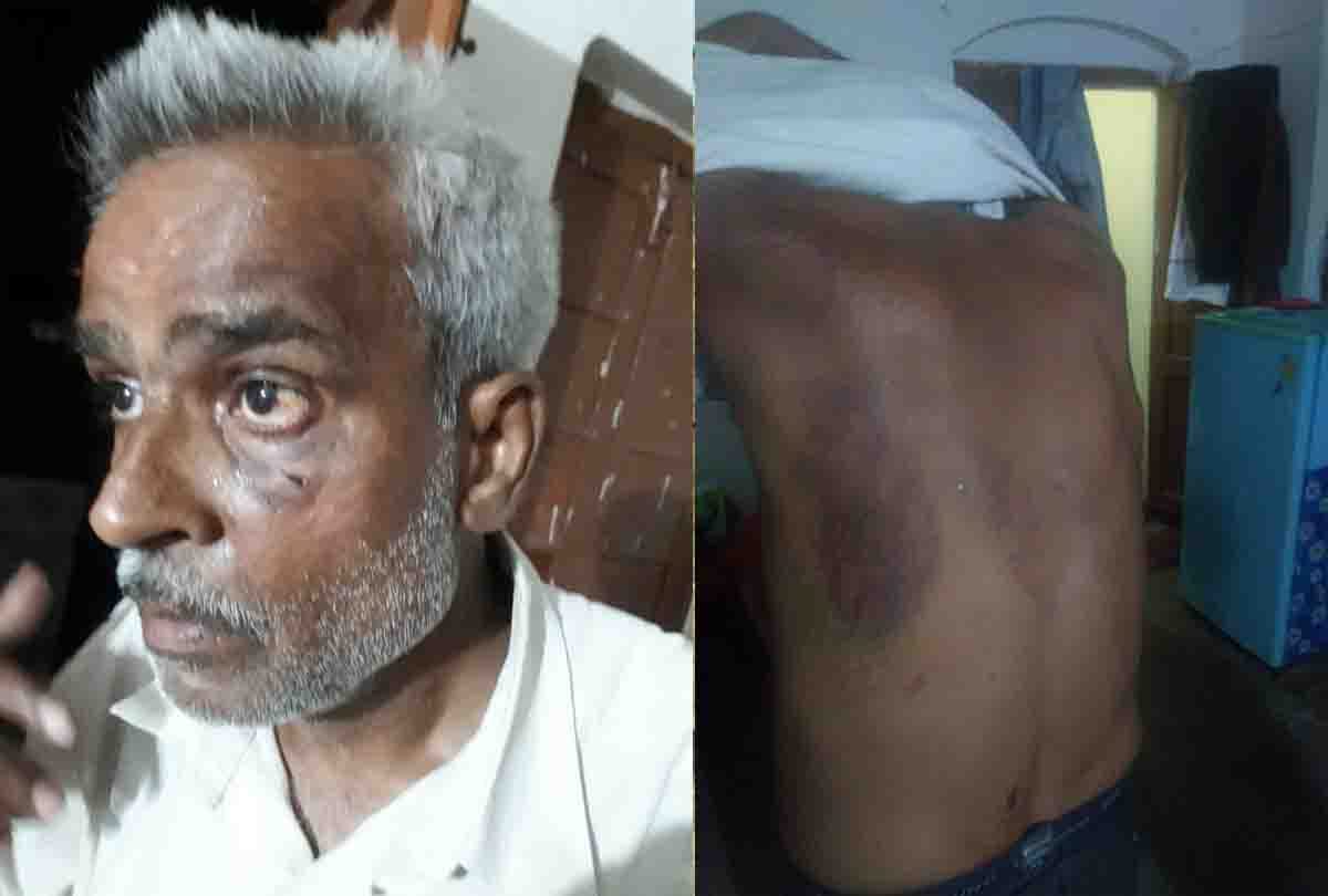 UP: Police crossed all limits of cruelty and beaten the elderly for hours