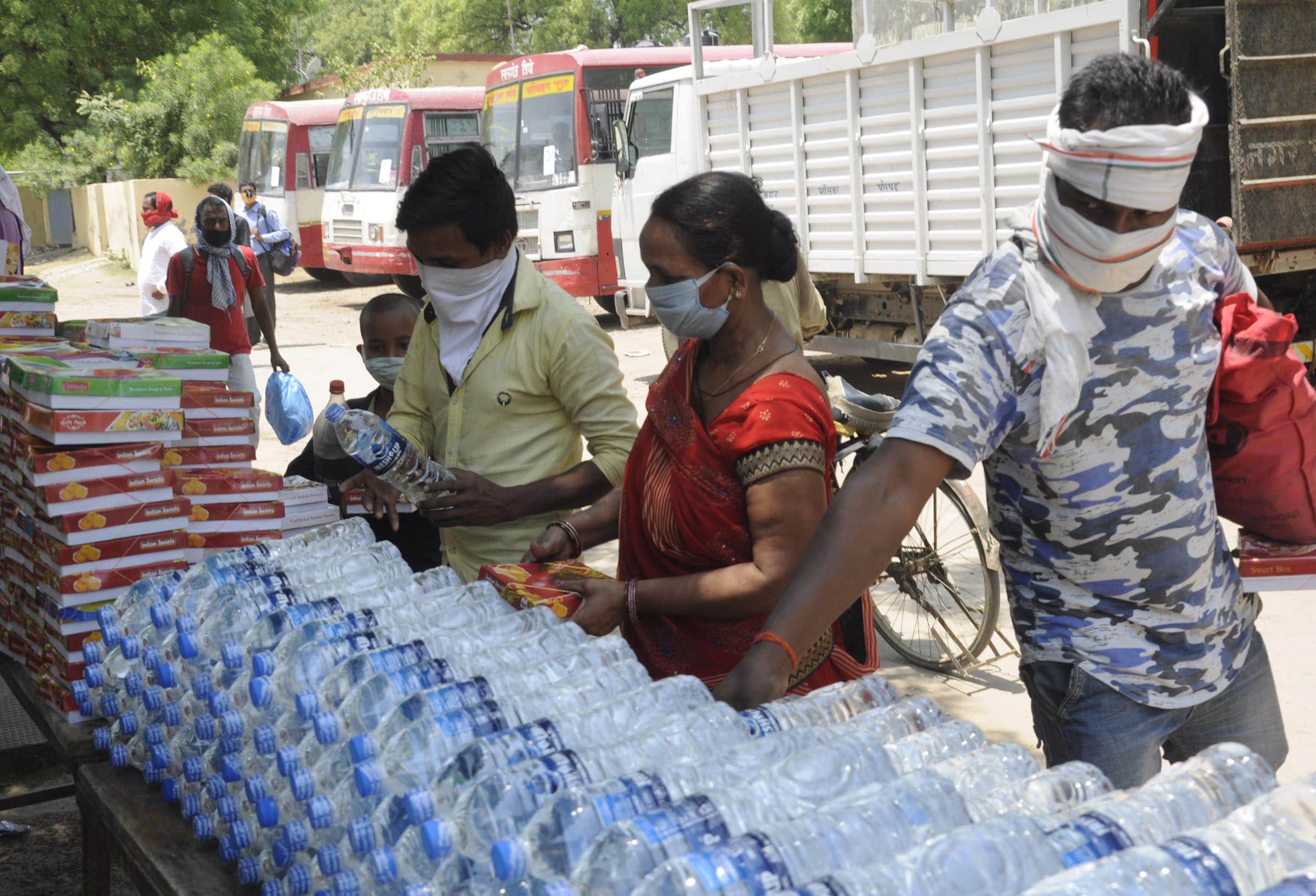 Eight laborers special train carrying 5501 migrant laborers