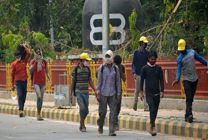 In Prayagraj, the laborers told what is the pain, wish that only after reaching Dehri came out