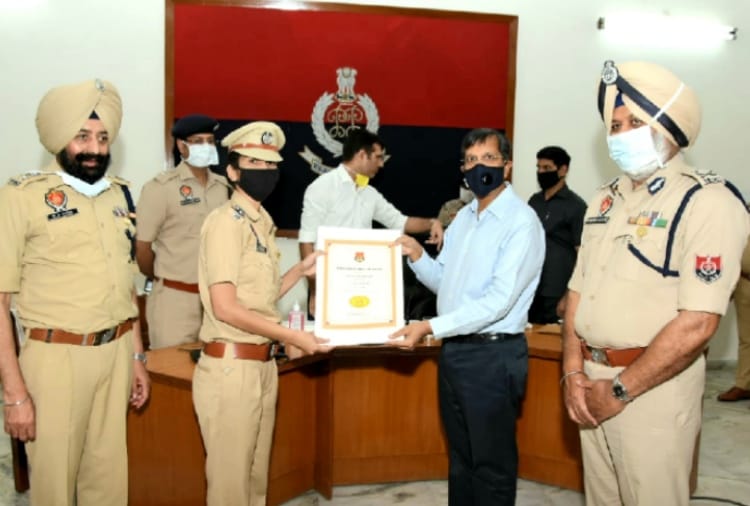 Punjab DGP Dinkar gupta reached in Patiala