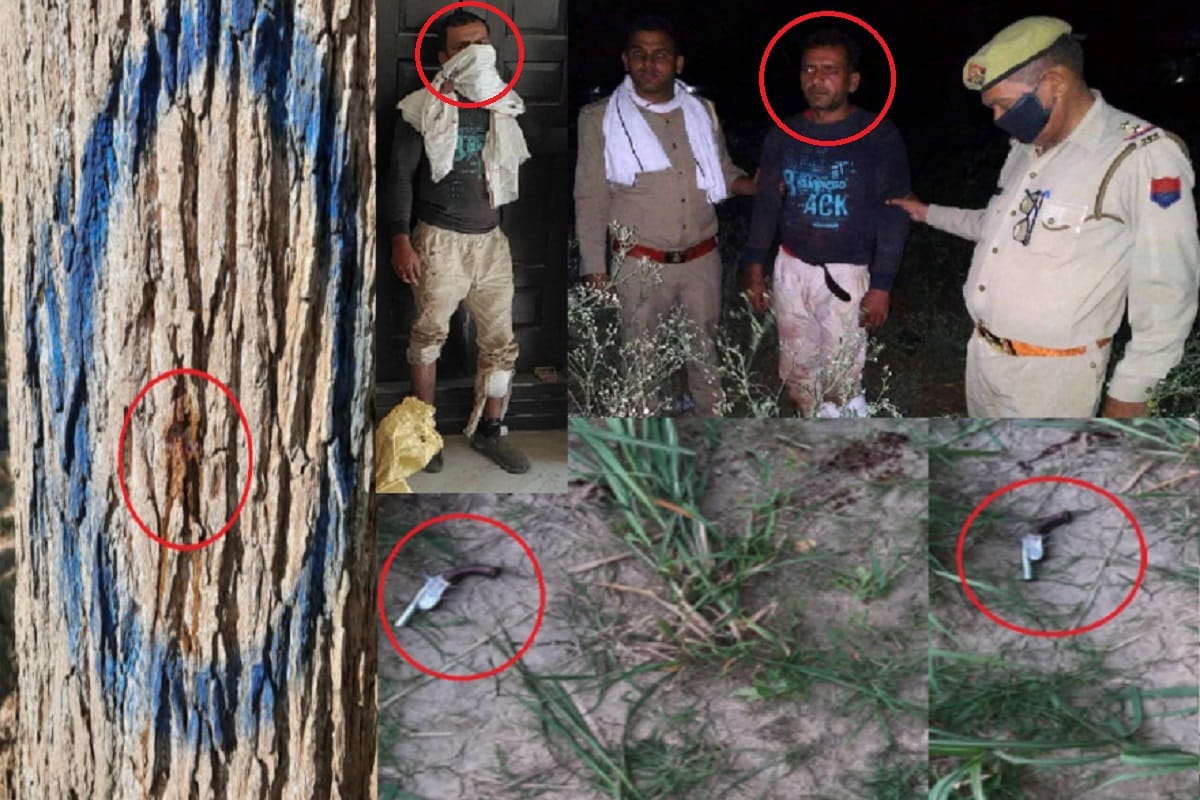 Uttar Pradesh Crime News, one gokash killed in police encounter and a constable injured in Saharanpur