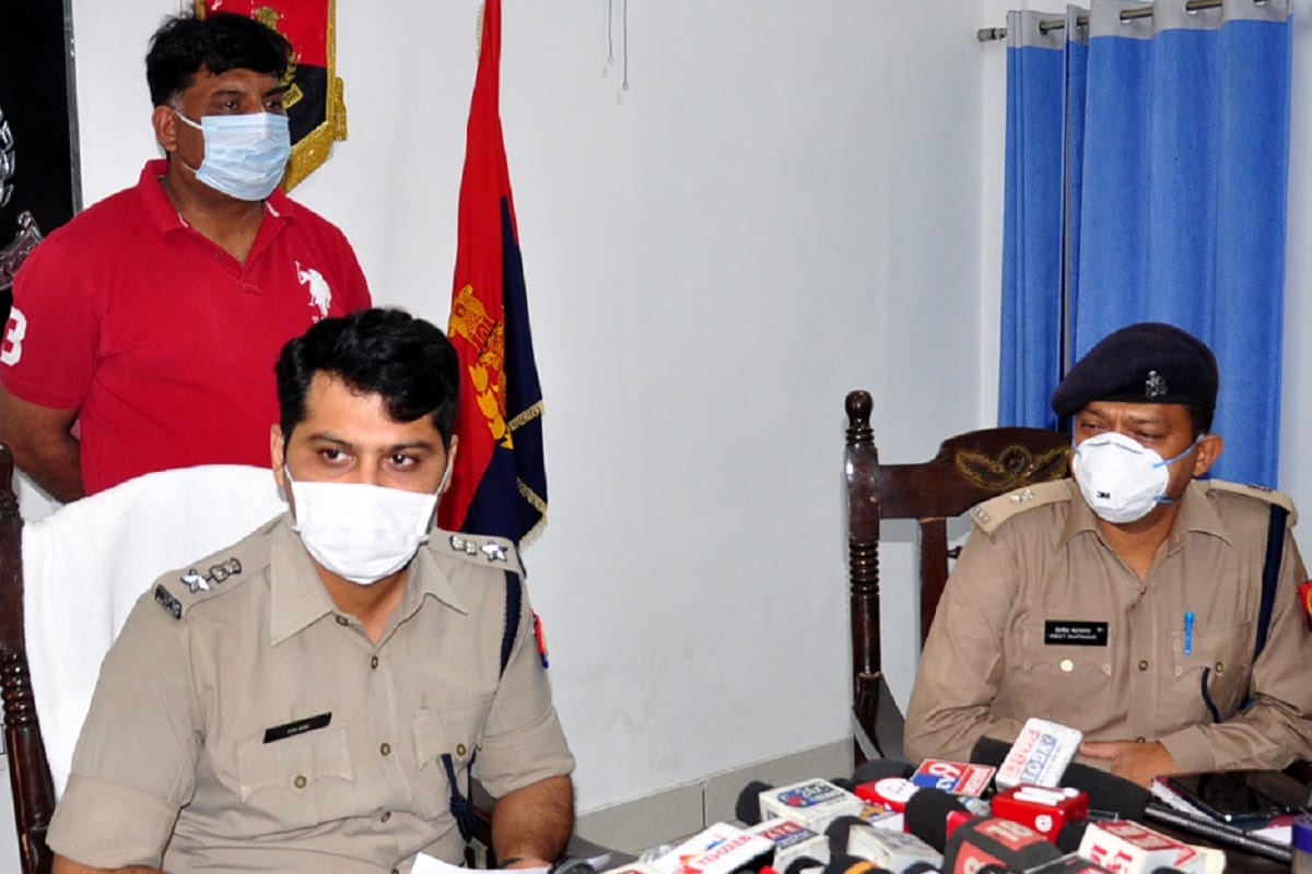 Uttar Pradesh Crime News, one gokash killed in police encounter and a constable injured in Saharanpur