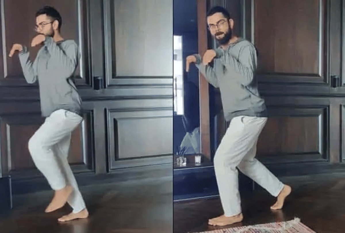 Nagpur Police Hilarious Response on Anushka Sharma video of husband virat kohli acted as dinosaur