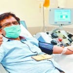डॉ. आरके सिंह ने दान किया प्लाज्मा