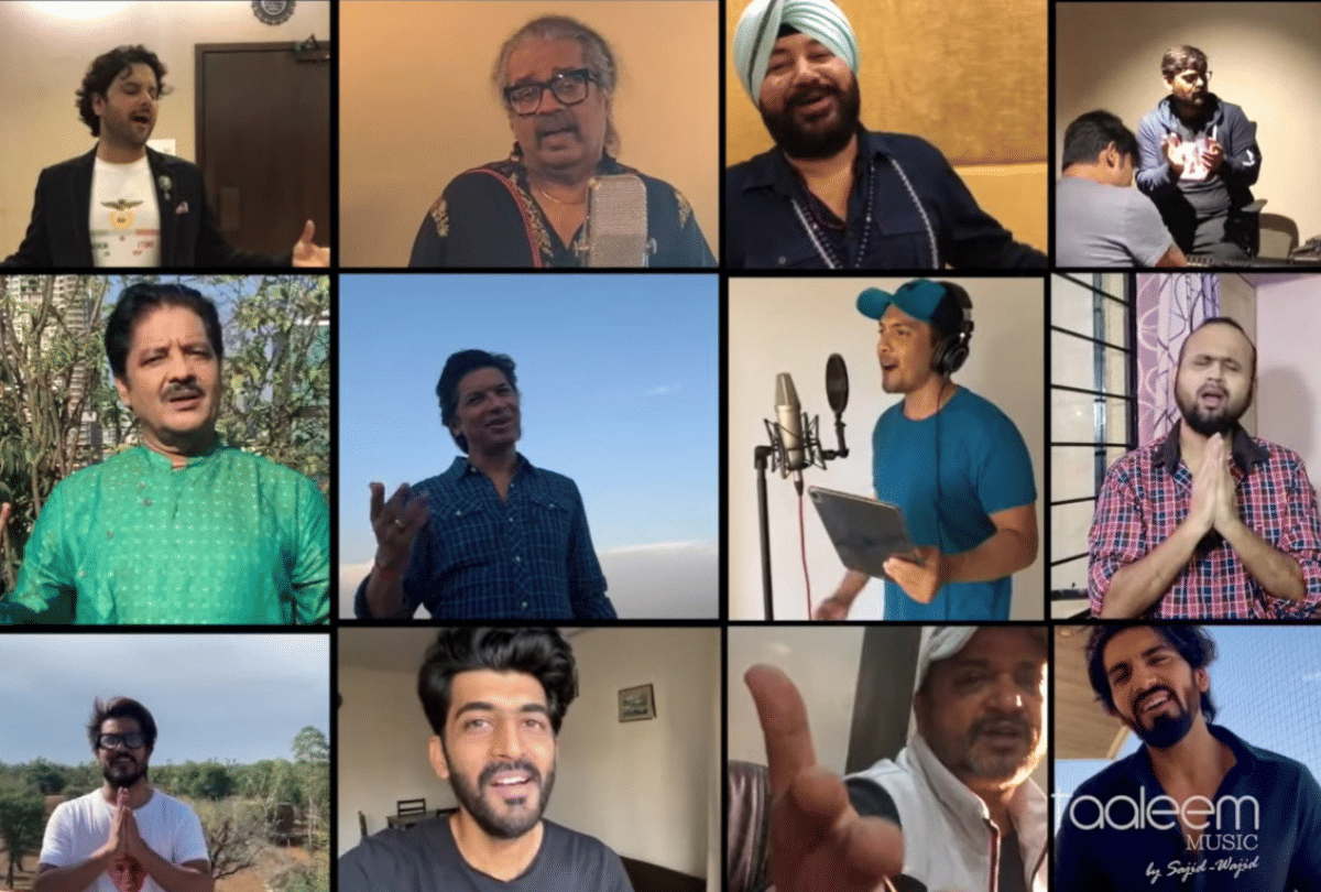 Tere Saath Hain Hum song review by amar ujala Sajid Wajid udit narayan hariharan daleh mehdi