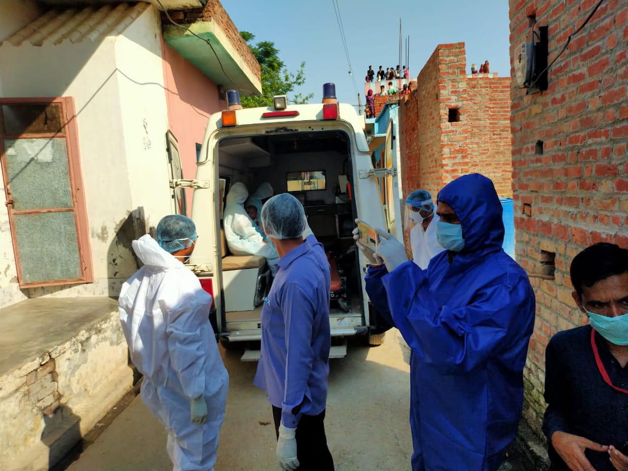 Mirzapur village sealed