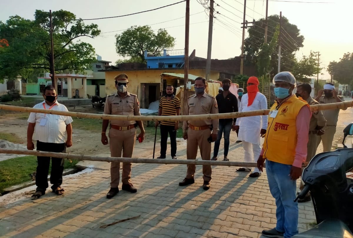 Bargadwa village hotspot declared, police sealed