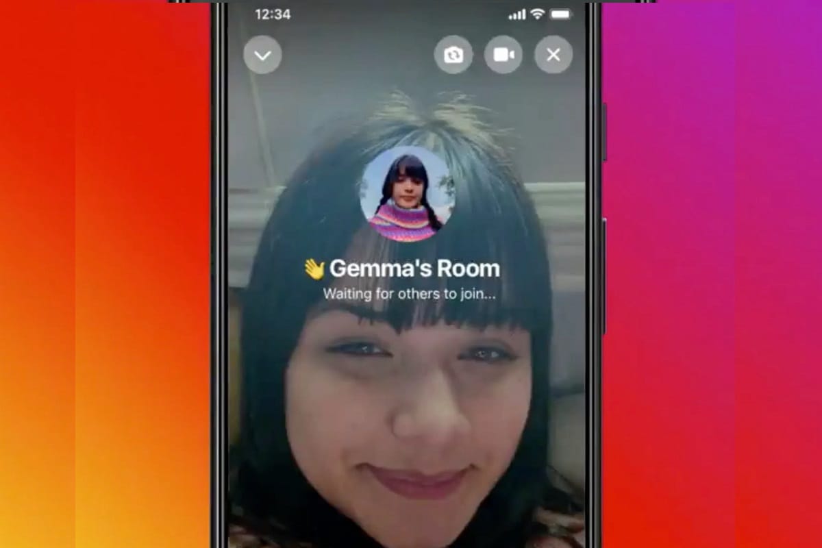 Instagram Gets Messenger Rooms Integration for Group Video Chats