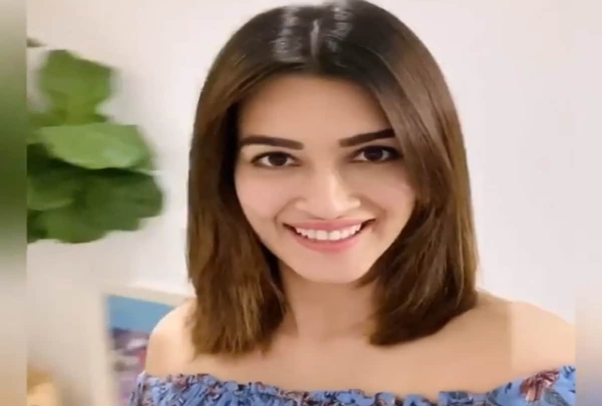 kriti sanon found her new hair cut with help of sister nupur sanon