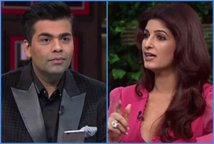 twinkle khanna answer to karan johar question about salman khan shah rukh khan and aamir khan