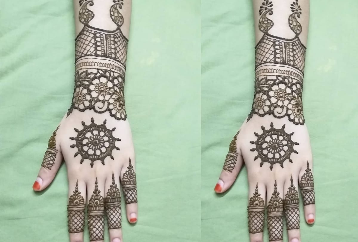 Happy Eid Mubarak 2020 latest mehndi design pics