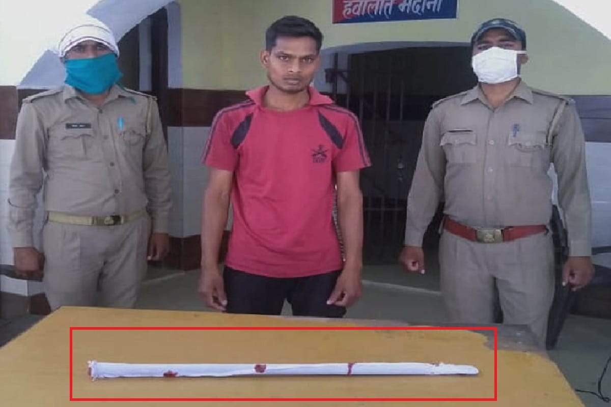 Police has sent to jail to criminal son in father murder case at Muzaffarnagar