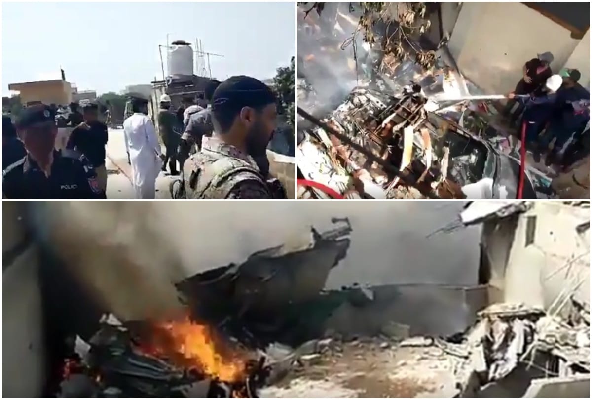 The pilot was discussing Coronavirus, pakistan's plane crashed