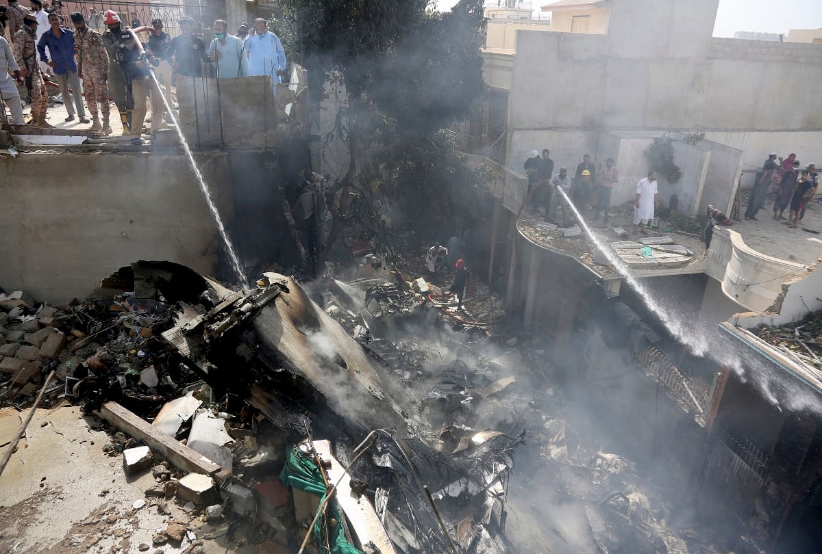 Pakistan Plane Crash: Photos and ground report of Karachi plane crash