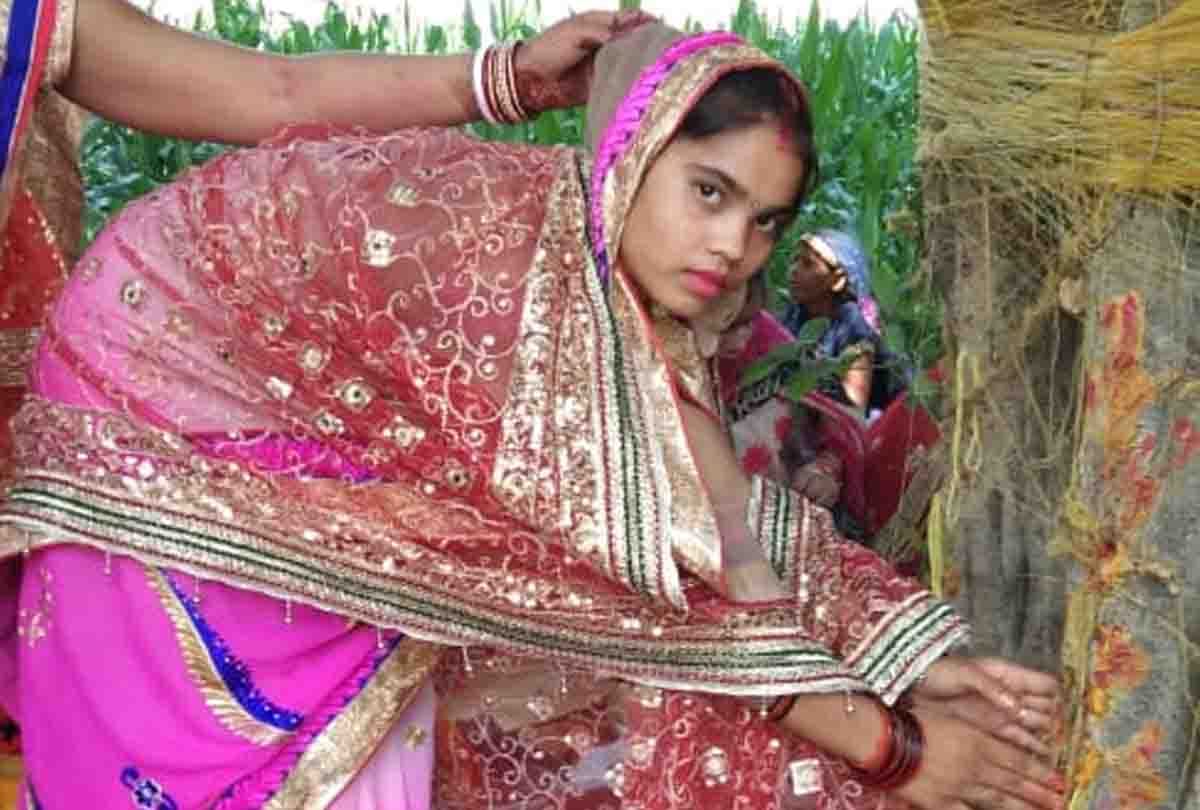 Kannauj : Walking 80 km married fiancé on Thursday, fasted on Friday, asked for longevity of husband