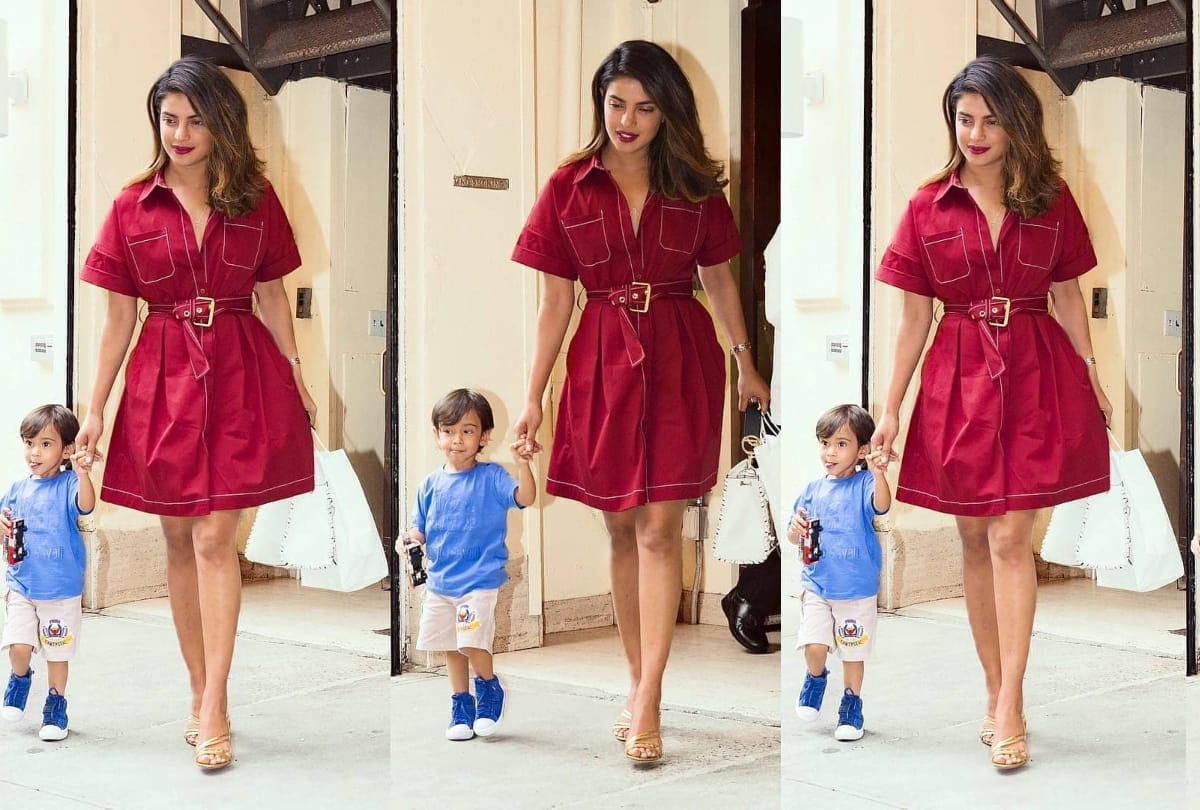 priyanka chopra shares throwback pics in backless gown sing in a film scene