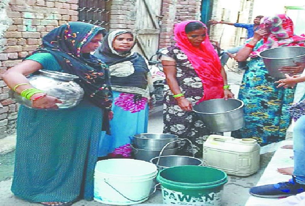 Water Crisis In Lockdown 50 Thousand People Wait For Gangajal