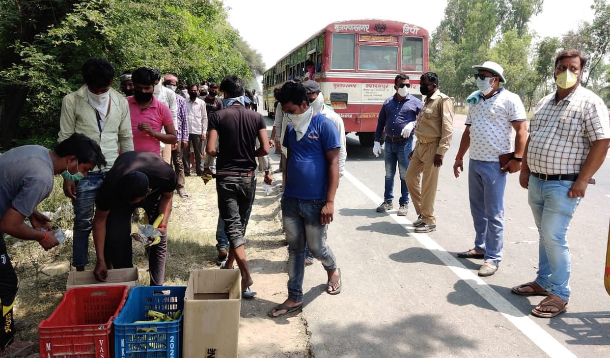 Ration reduces the hunger of the poor