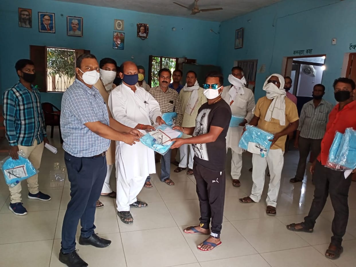 PPE kit given to thirty people