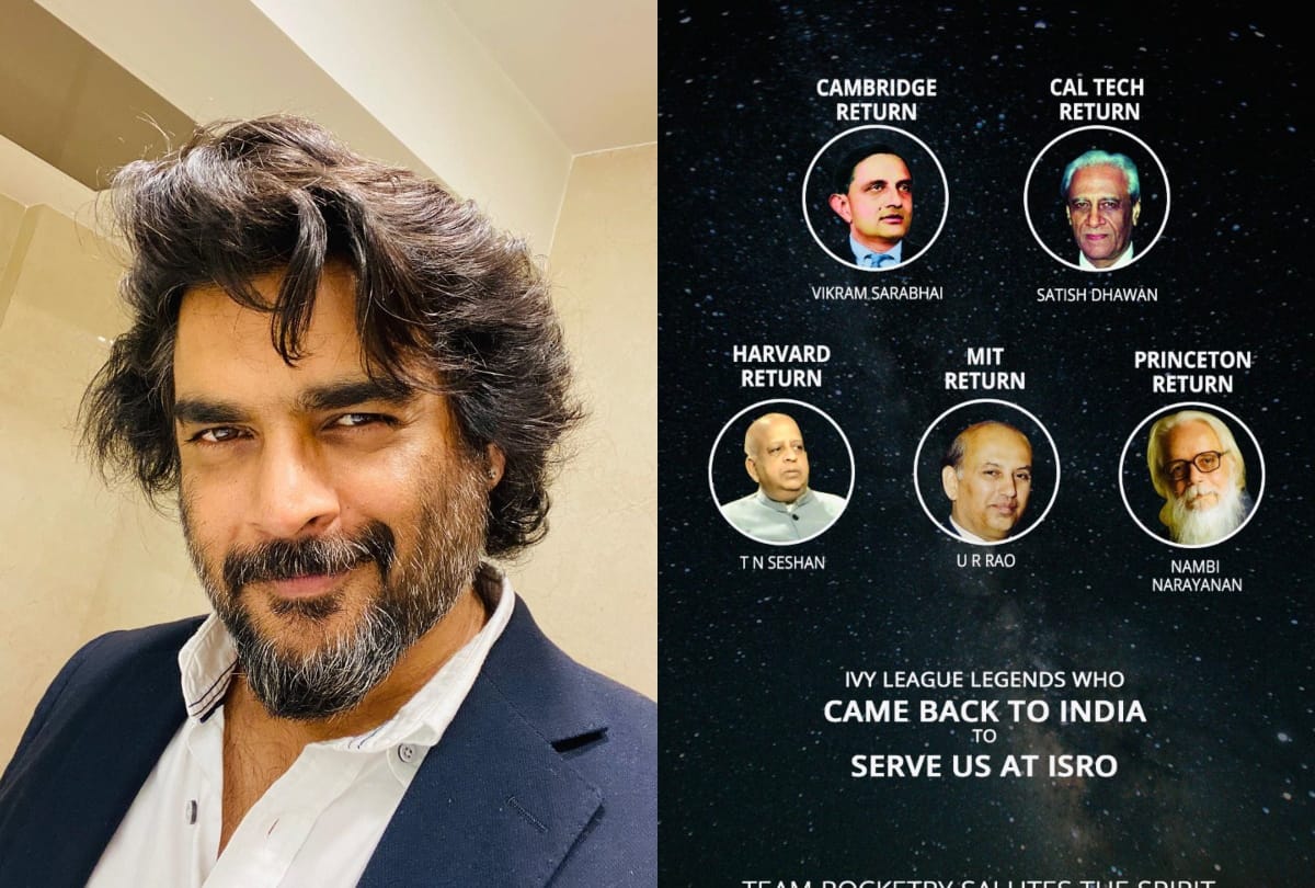 Rocketry The Nambi Effect actor R Madhavan salute to Nambi   Narayanan Vikram Sarabhai Satish Dhawan Udupi Ramachandra Rao TN Seshan for self reliant