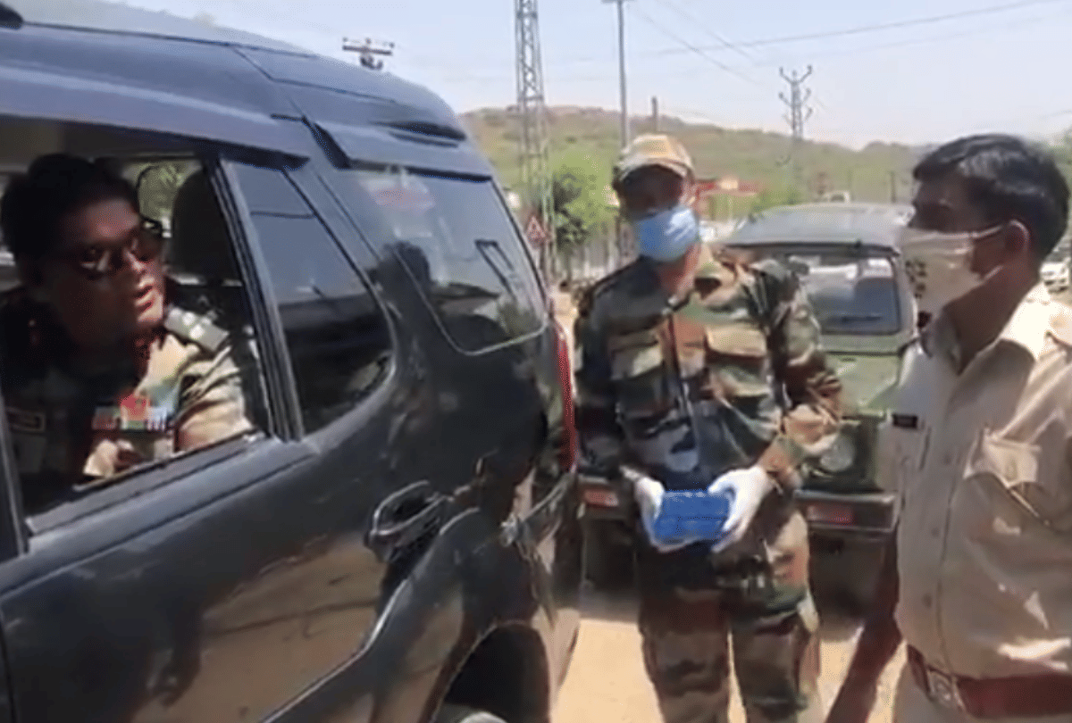 anupam kher praises a video of army brigadier salutes policemen in fight against coronavirus