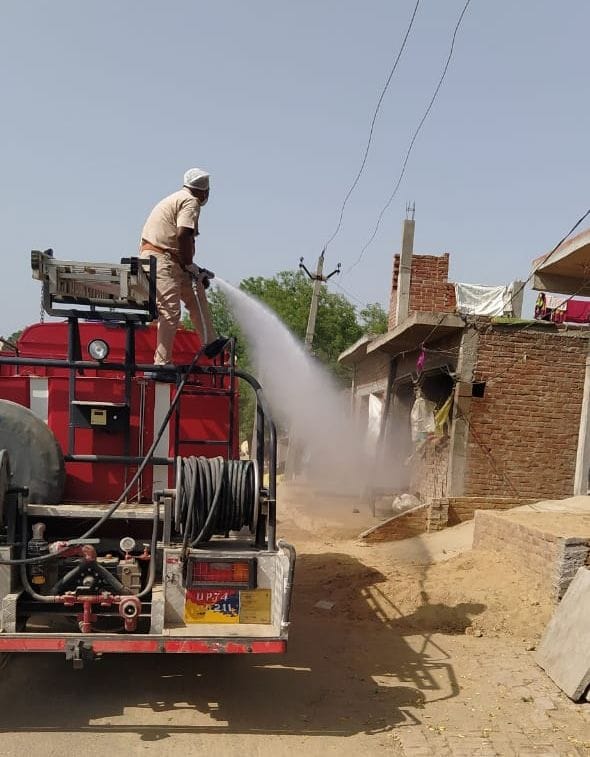 shahar ka haajeeganj aur thathiya ka haasaapur gaanv bana naya hotaspot