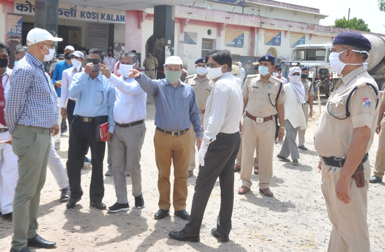 railway, mandal, manager, mathura, inspaction