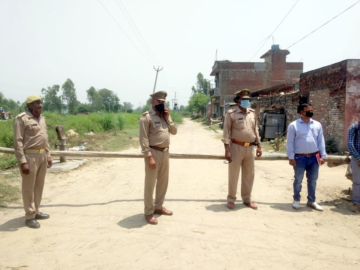 Village is sealed in presence of SDM
