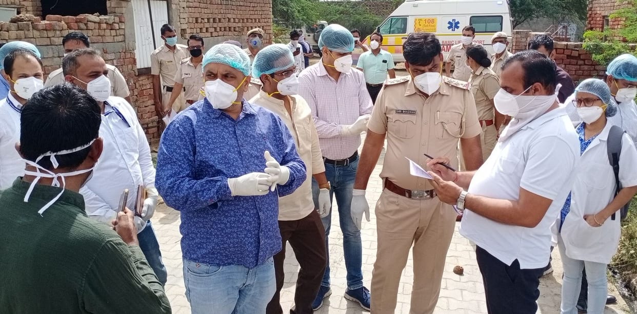 bhiwani news,corona sample collaction report