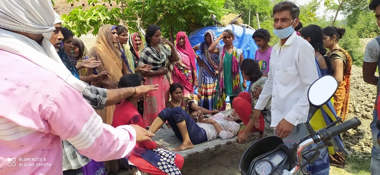 Woman beaten in land dispute, eight people injured including husband